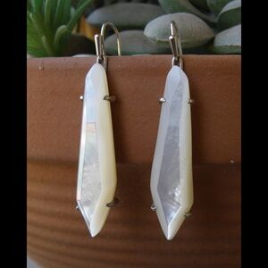 Kendra Scott Mother-of-Pearl Dangle Drop Earrings